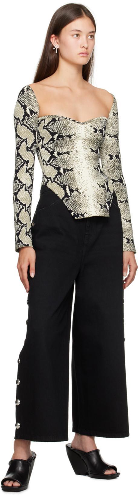 SOPHIE BILLE BRAHE Rosette De Perles 14kt & Pearl Earrings