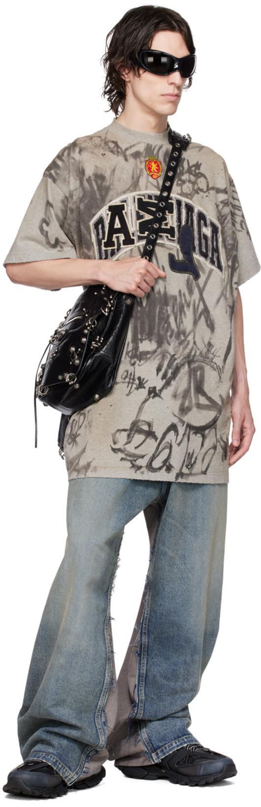 BALENCIAGA Track Nylon And Mesh Running Sneakers In Multi