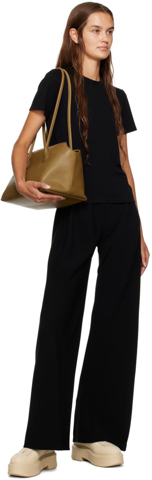 THE ROW Zip Leather Platform Boots In Gray