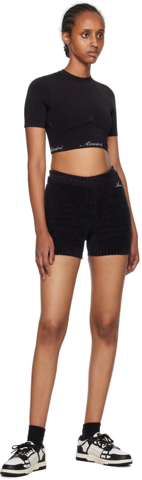 AMIRI Skel Bicolor Leather Low-top Sneakers In White