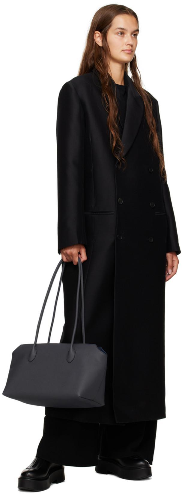 THE ROW Combat Style Platform Boots In Black