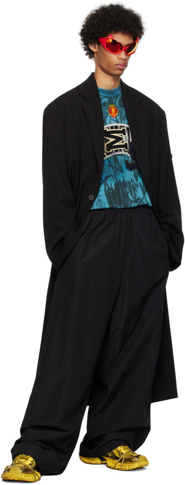 BALENCIAGA 3xl Distressed Mesh And Rubber Sneakers In Yellow