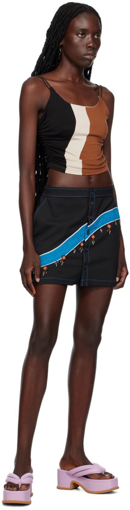 DRIES VAN NOTEN Leather Platform Thong Sandals In 403 Lilac