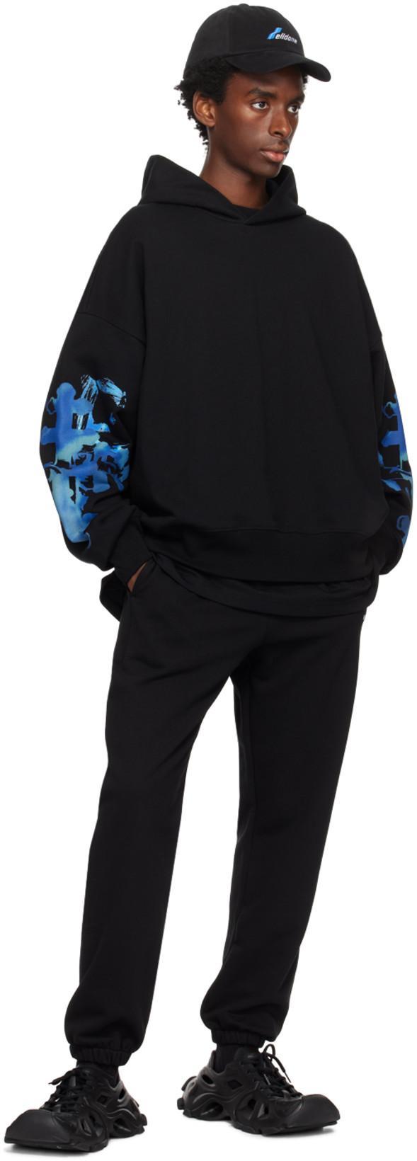 BALENCIAGA Men's Hd Molded Eva Low-top Sneakers In Black