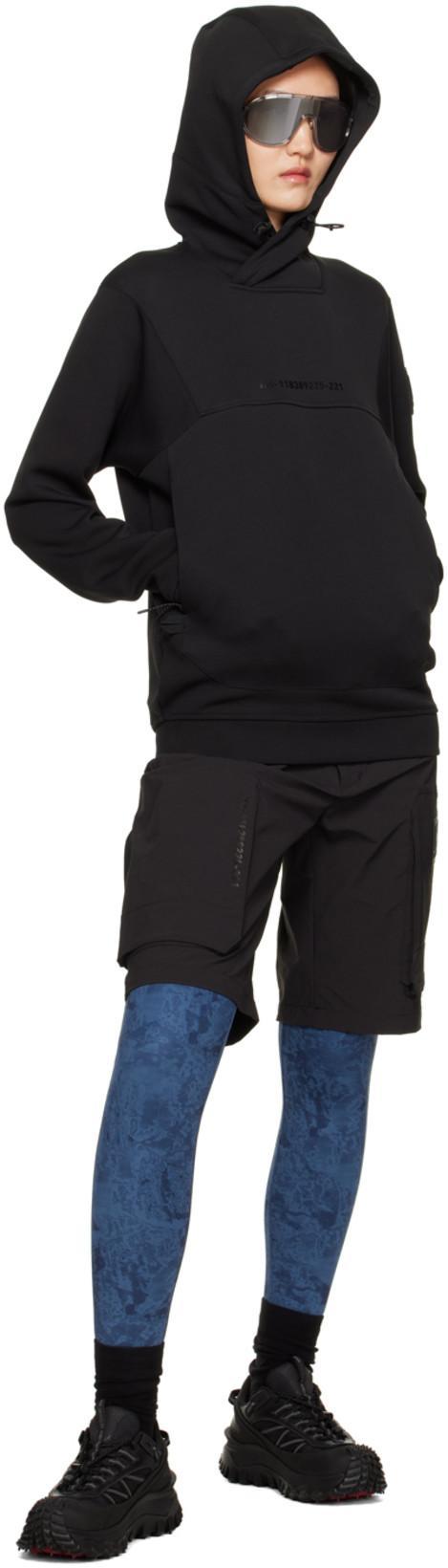 MONCLER Black Fabric Trailgrip Gtx Sneakers In Multi