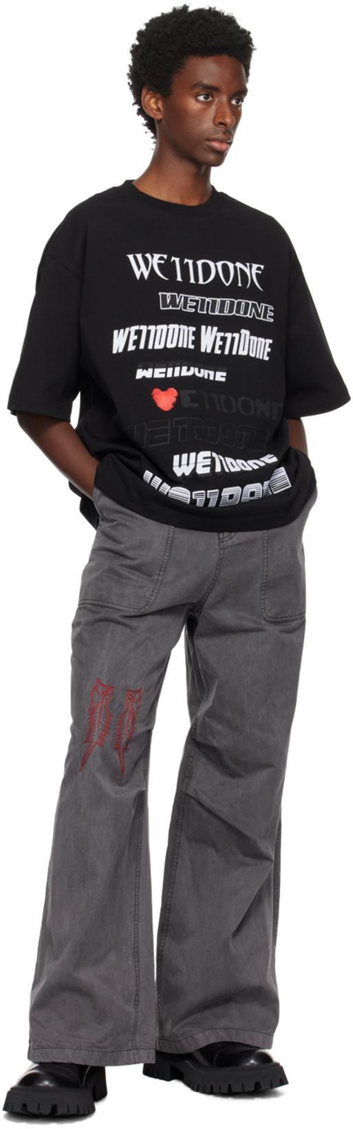 BALENCIAGA Tractor Bootie L20 Leather Boots In Black