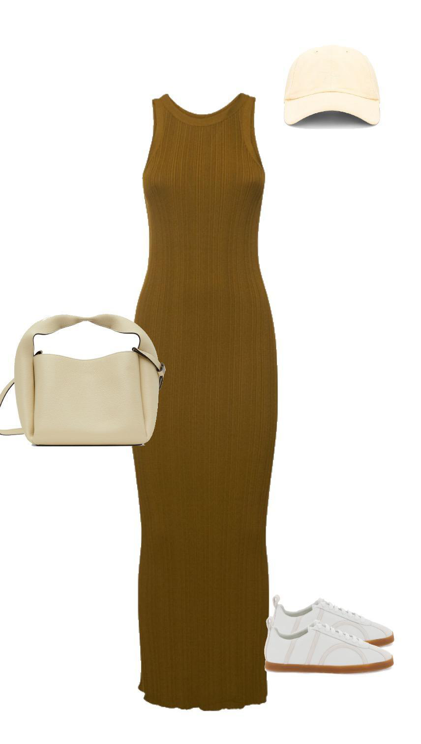 TOTÊME Toteme Leather Sneakers In White