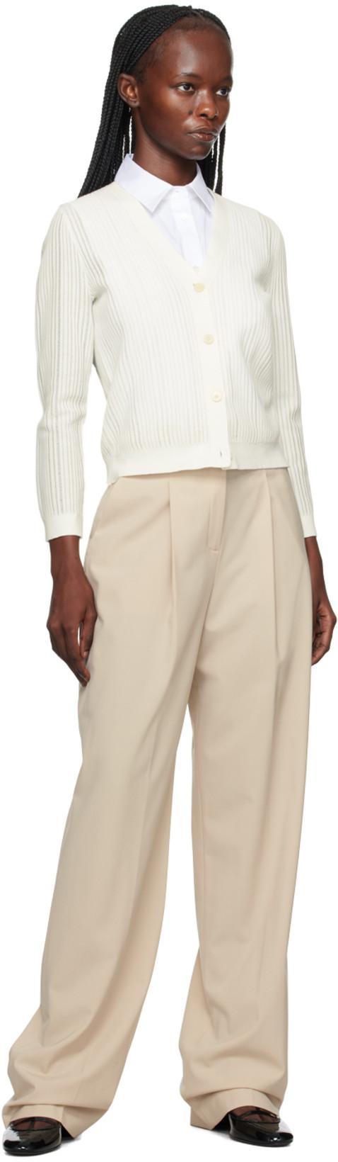 KHAITE Black Leather Pumps