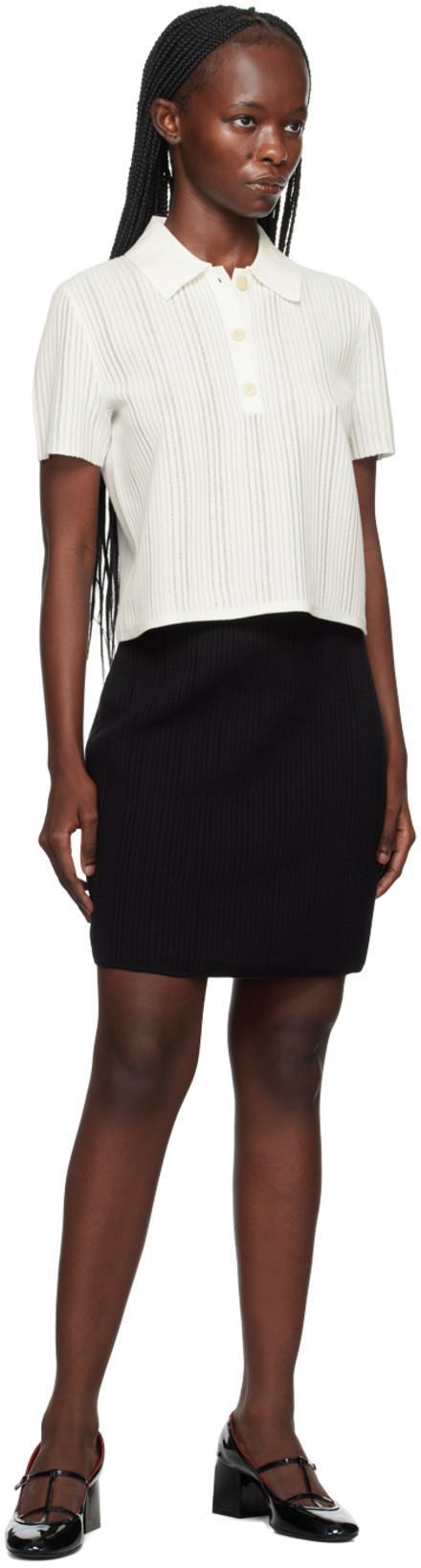 KHAITE Black Leather Pumps