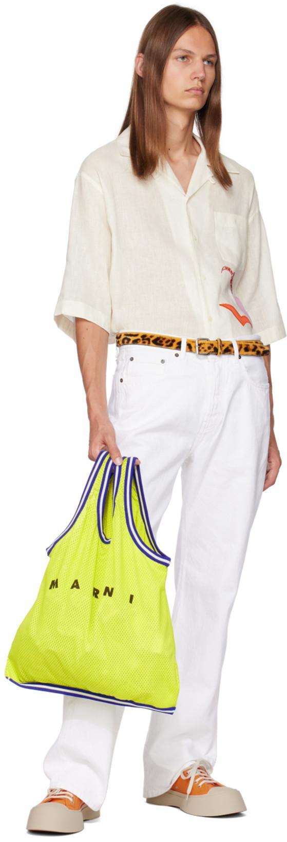 JACQUEMUS White Le Chouchou 'le De Nîmes Suno' Jeans