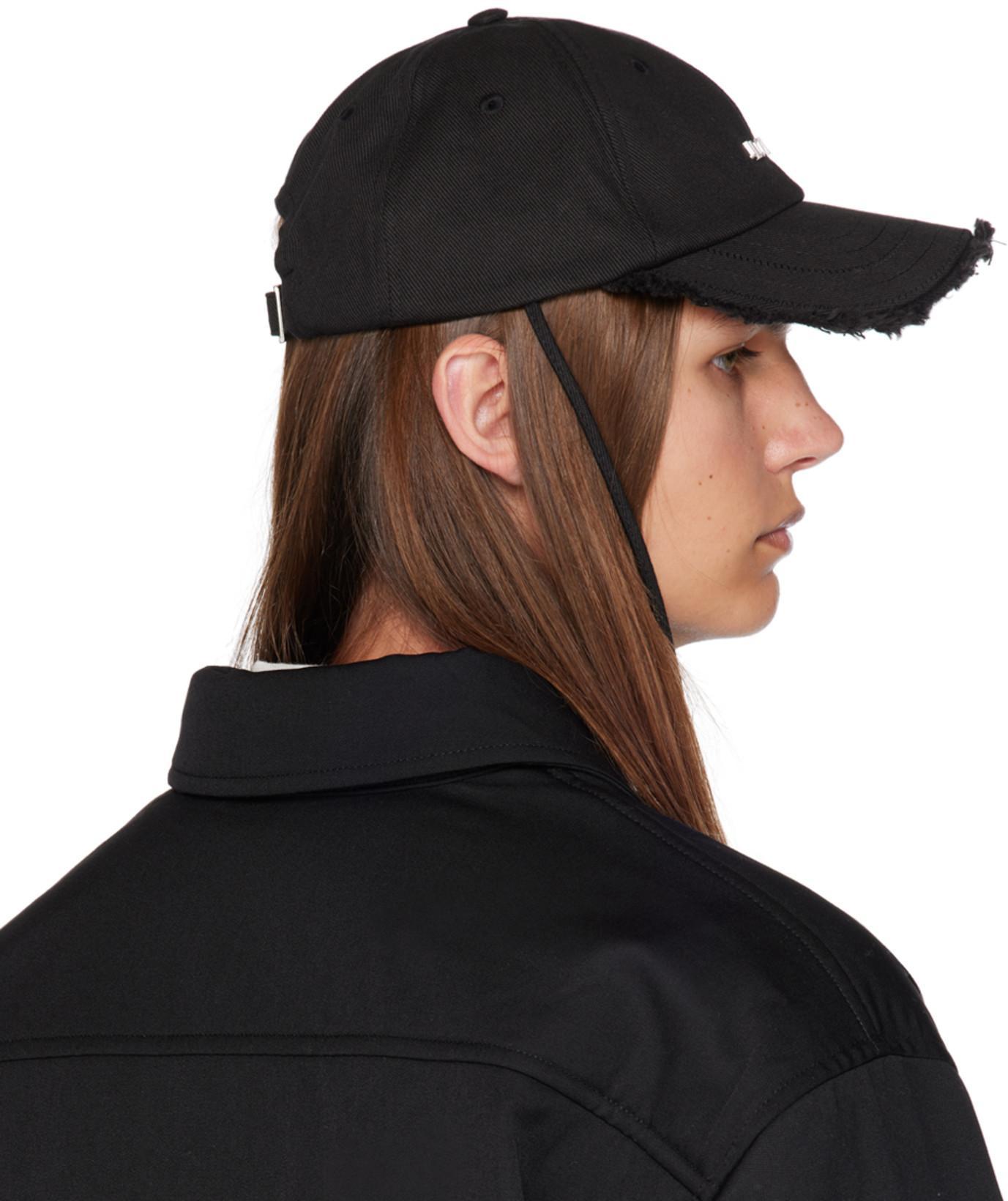 JACQUEMUS Virgin Wool Long-sleeve Shirt With Embroidered Logo In Black