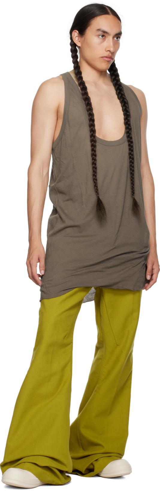 RICK OWENS Yellow Bolan Jeans In 32 Acid