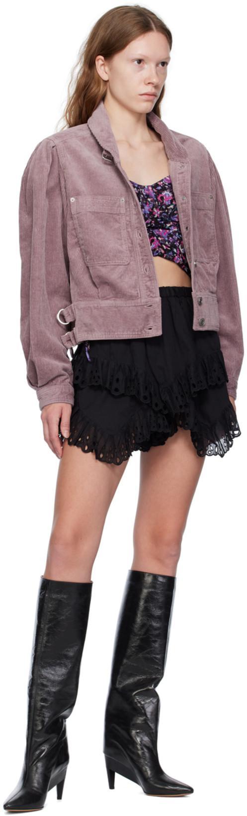 ISABEL MARANT ÉTOILE Isabel Marant Etoile Printed Cotton Galaror Top In Multi