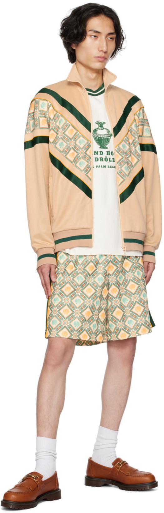 DR. MARTENS Adrian Woven Shoes In British Tan Classic Analine