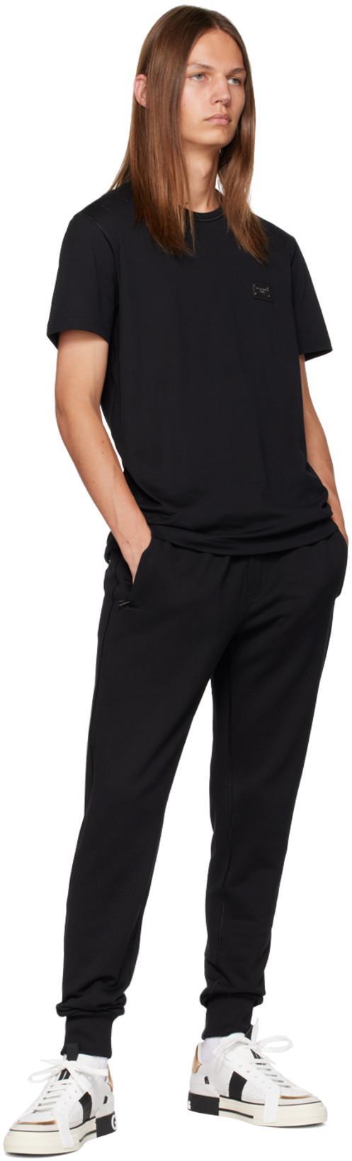 DOLCE & GABBANA Two-tone Leather New Roma Sneakers In Multi