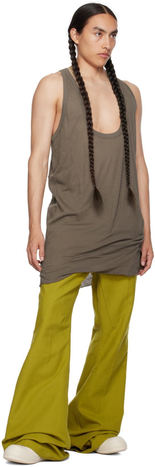 RICK OWENS Yellow Bolan Jeans In 32 Acid