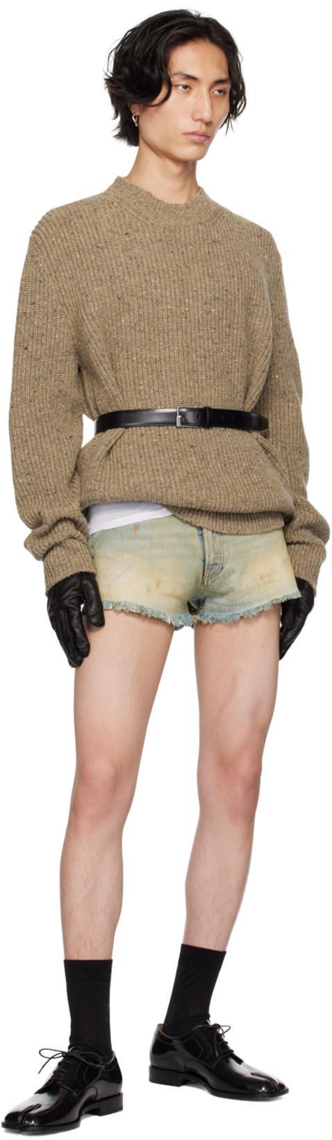 MAISON MARGIELA Black Tabi Moccasin