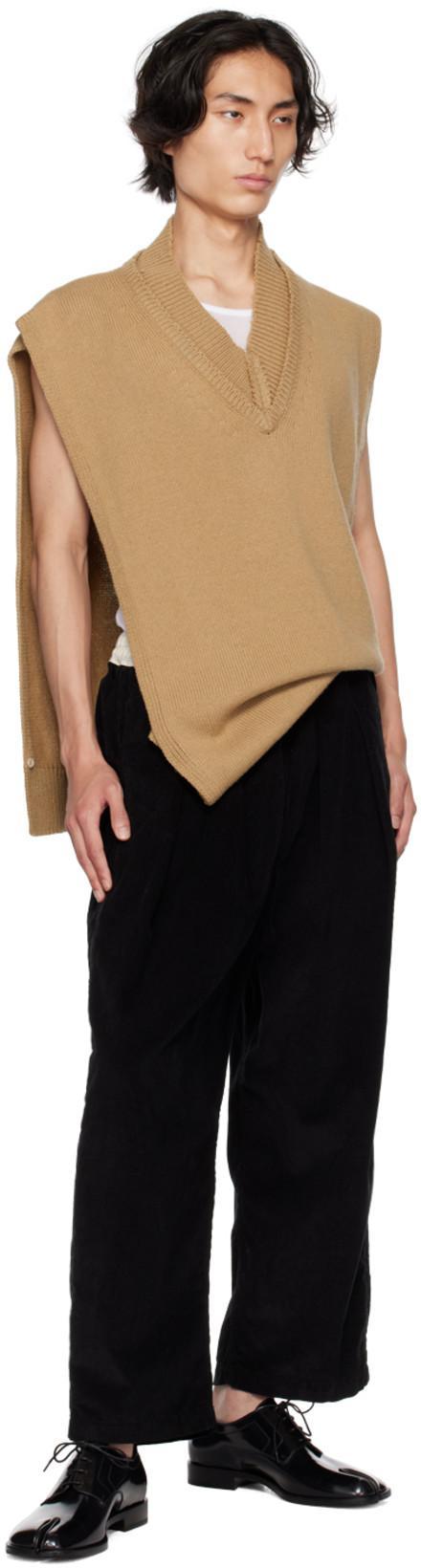 MAISON MARGIELA Black Tabi Moccasin