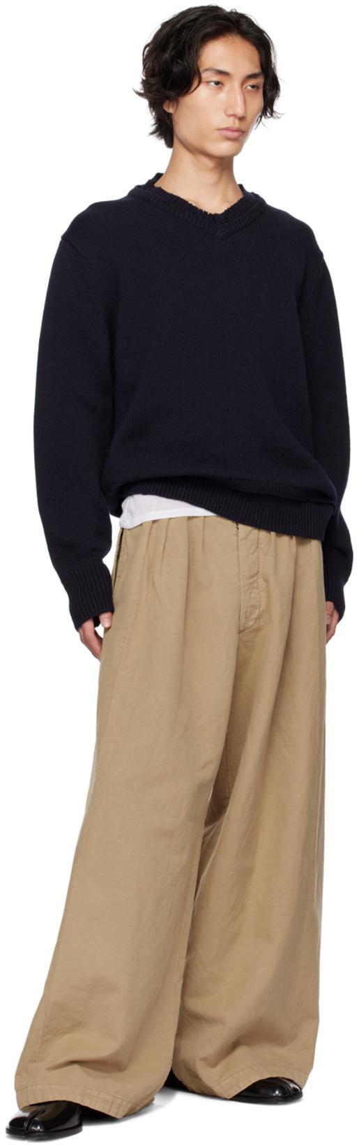 MAISON MARGIELA Black Tabi Moccasin