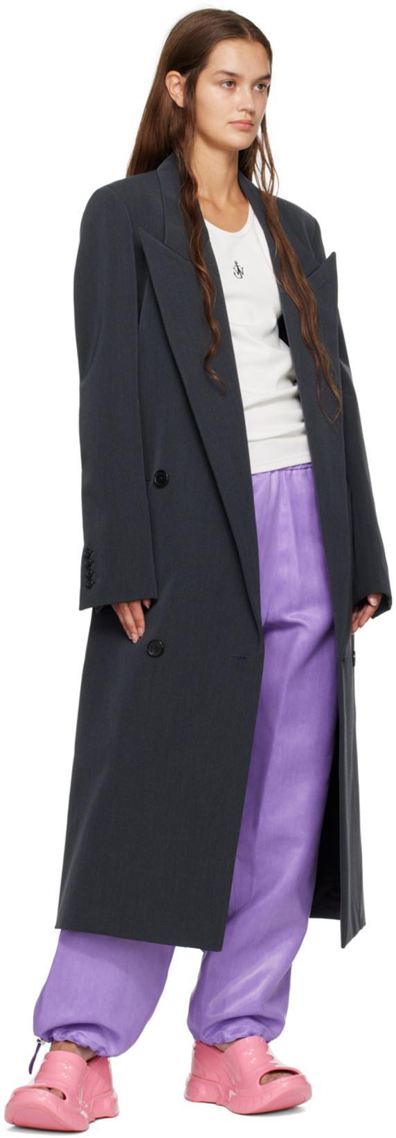 JW ANDERSON J. W. Anderson Anchor Fitted Ribbed Tank Top In White