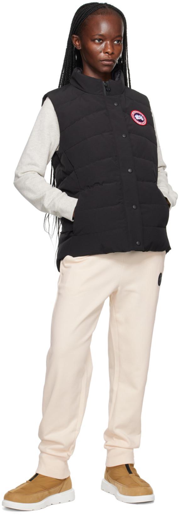 CANADA GOOSE Black Nylon Freestyle Vest