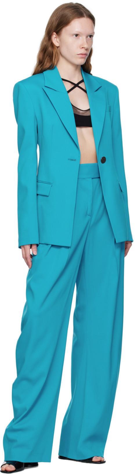 ATTICO Amos Criss-cross Bralette Top In Black