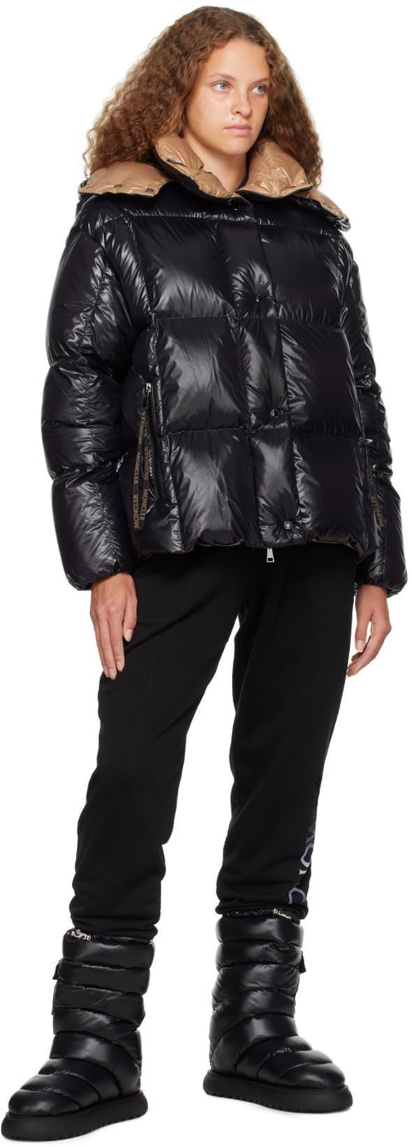 MONCLER Karakorum Convertible Hooded Quilted Glossed-ripstop Down Jacket In Black