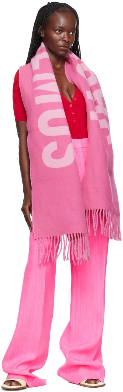 JACQUEMUS Pink Le Chouchou 'le Pantalon Sauge' Trousers