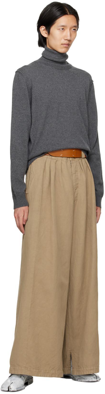 MAISON MARGIELA Tabi Bianchetto Derby Shoes In White