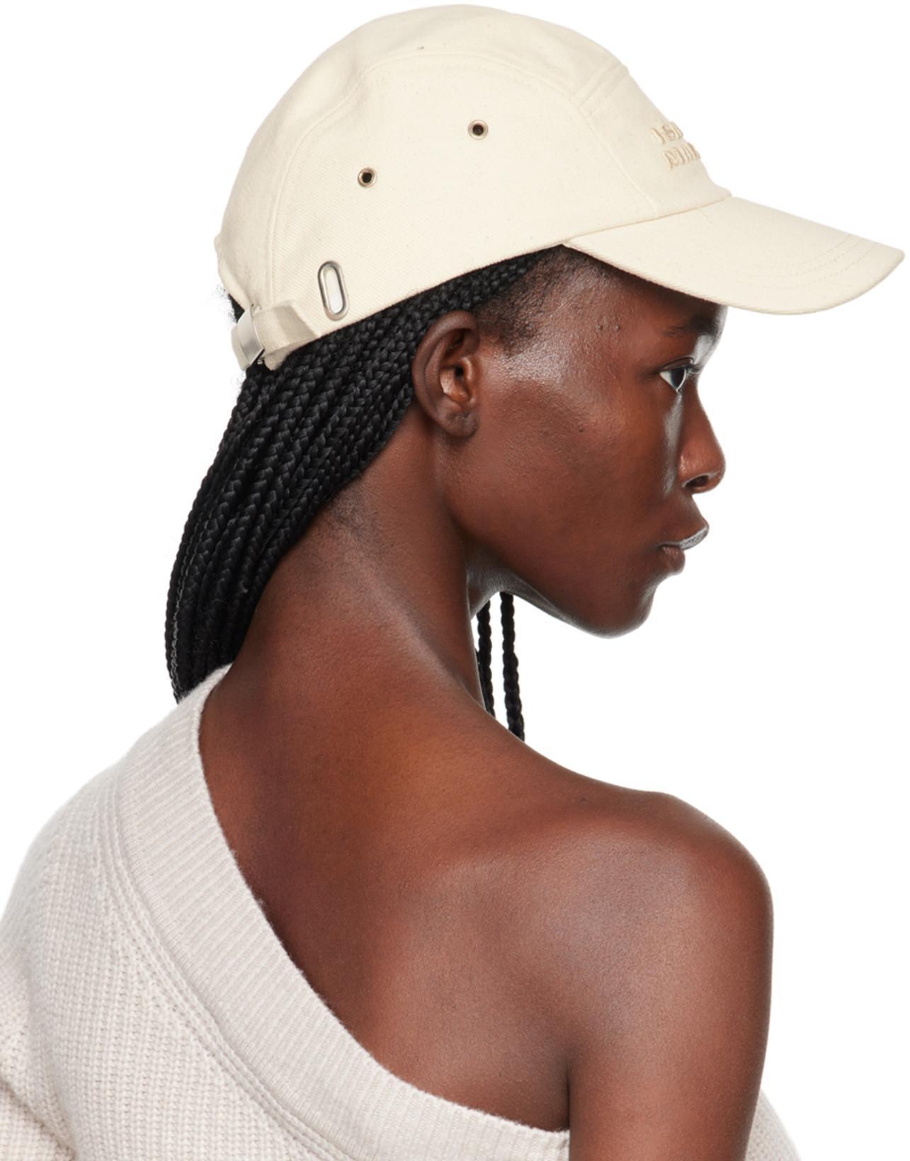 ISABEL MARANT Hat With Logo In Powder