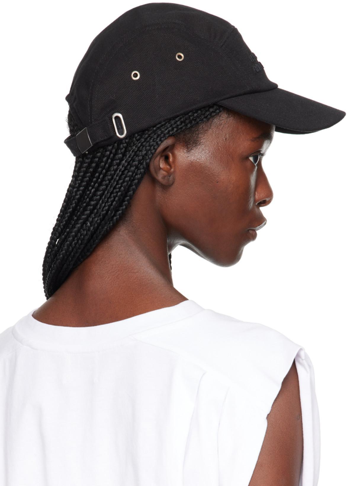 ISABEL MARANT Tyron Logo-embroidered Cotton-twill Baseball Cap In Black