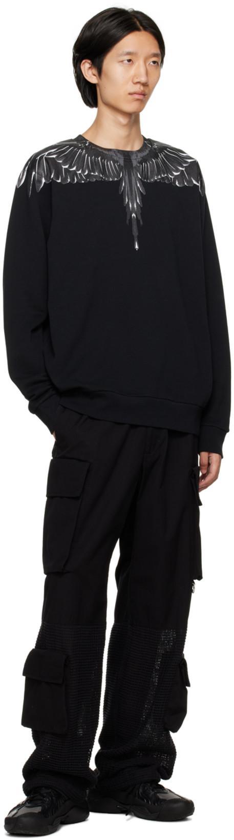 LANVIN Black Polyethylene Athletic Sneakers