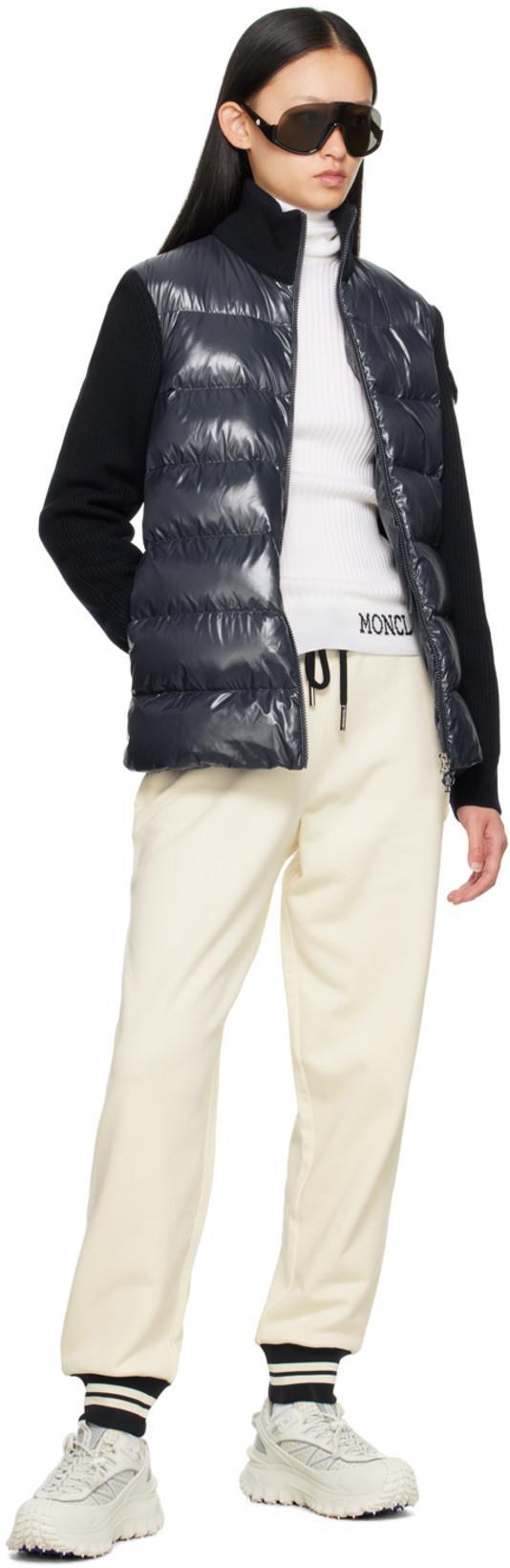 MONCLER Waterproof Trailgrip Gtx Sneakers With Carbon Fiber In White