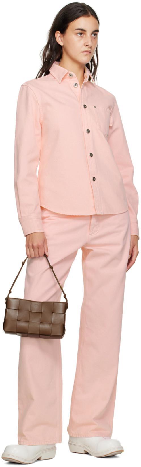 BOTTEGA VENETA Leather Fireman Chelsea Booties In White