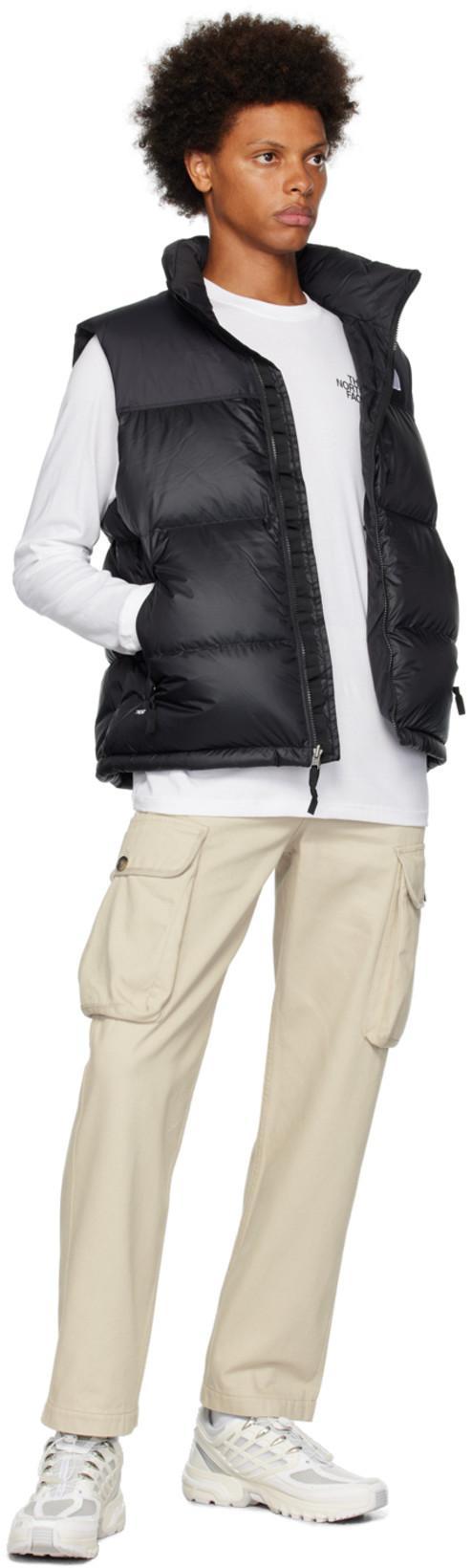 THE NORTH FACE Men's 1996 Retro Nuptse Vest In Black In Nero Neri E Grigi