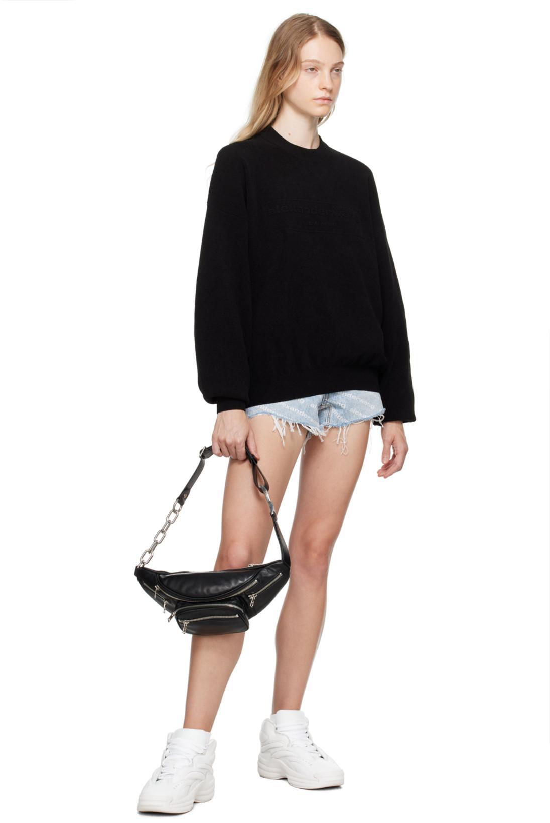 ALEXANDER WANG Bite Shorts In Nude