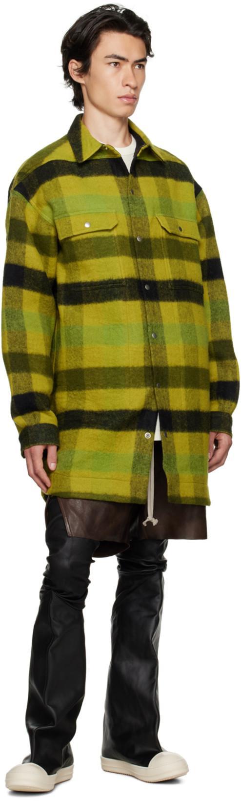 RICK OWENS Oblique Thigh-high Leather Boots In Black