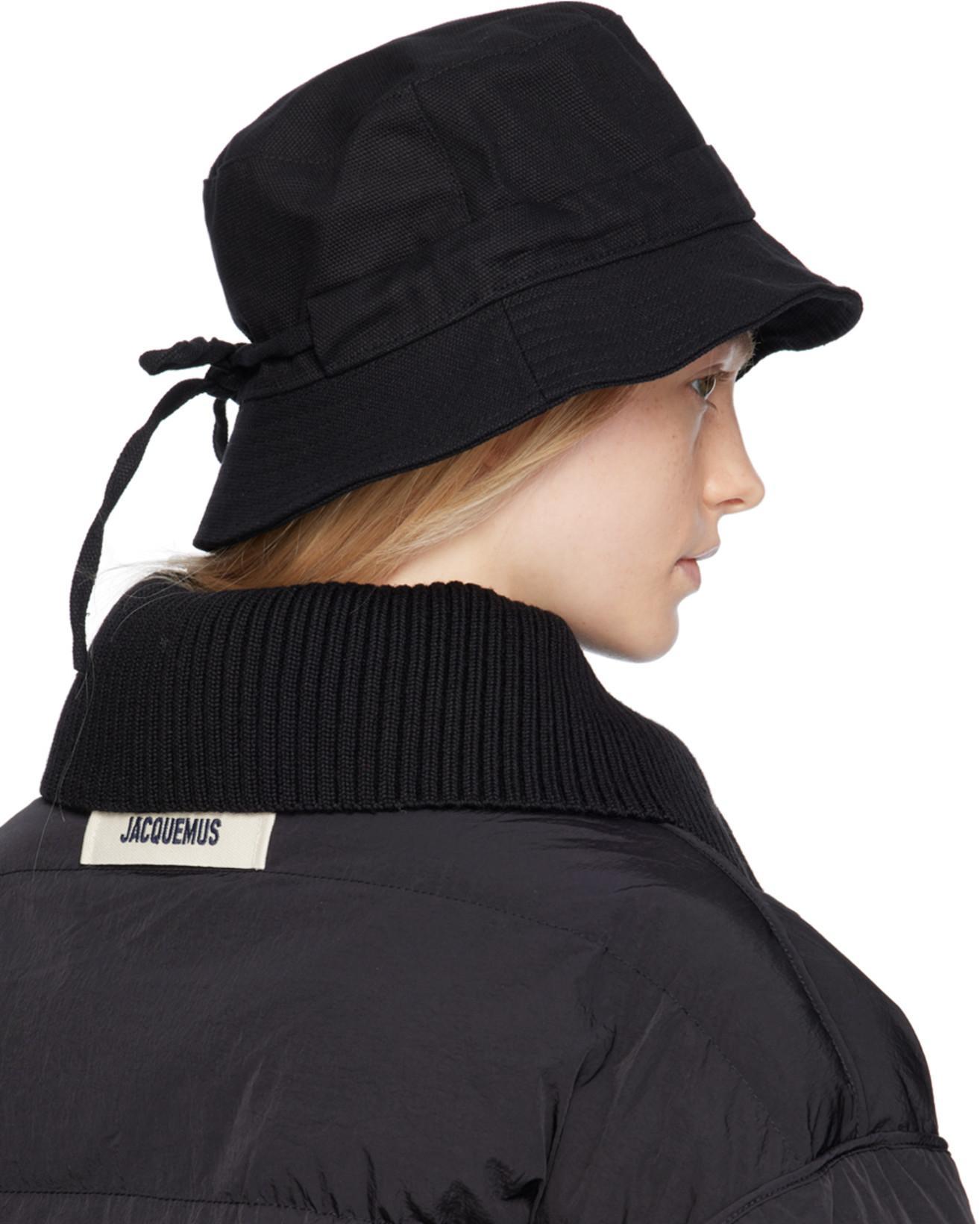 JACQUEMUS Caraco Layered Ribbed-knit And Quilted Shell Jacket In Black