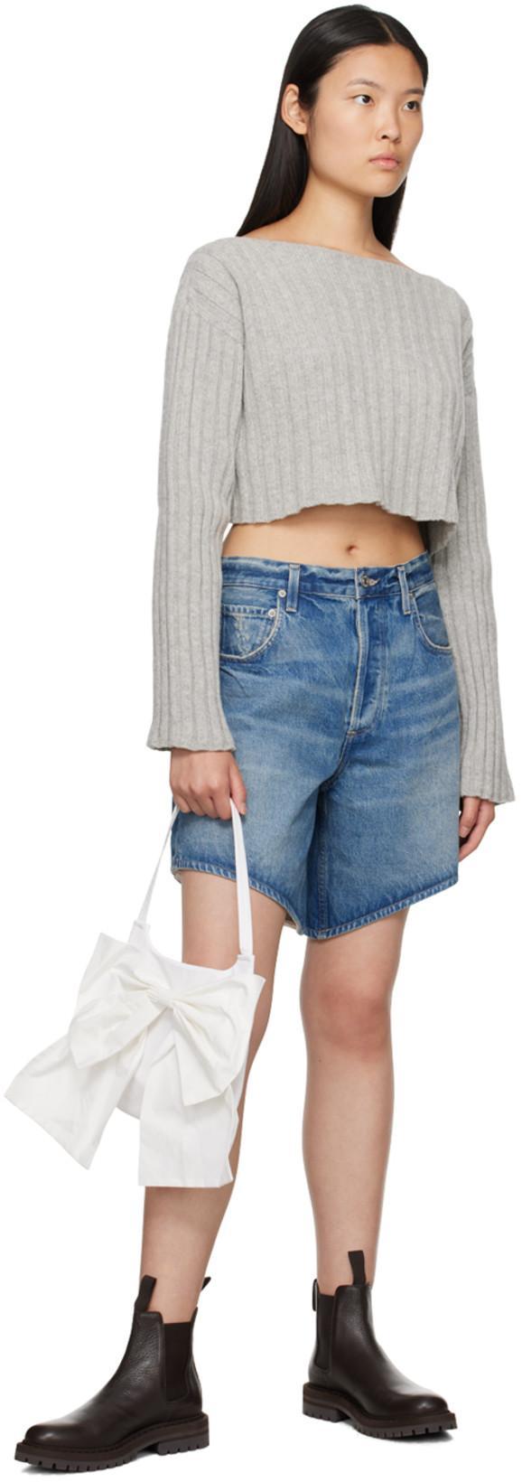 CITIZEN OF HUMANITY Annabelle Denim Shorts In Arett