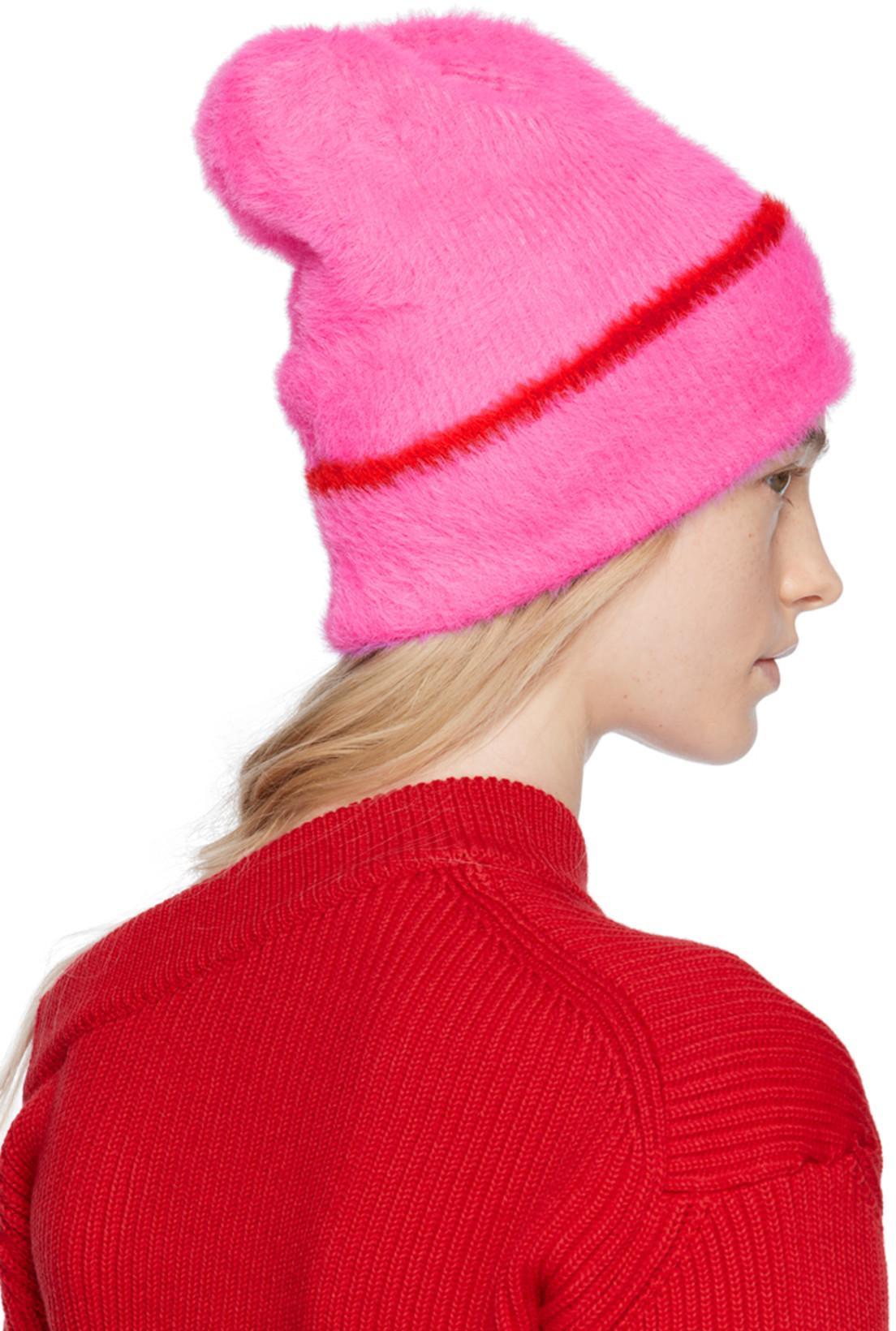 JACQUEMUS La Maille Seville Asymmetric Ribbed Pullover In Red