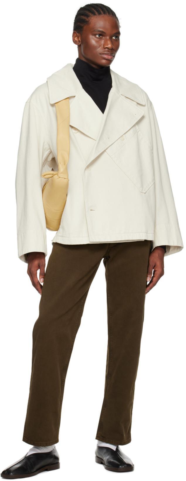 LEMAIRE Ribbed Turtleneck Sweater Long Sleeves In Black