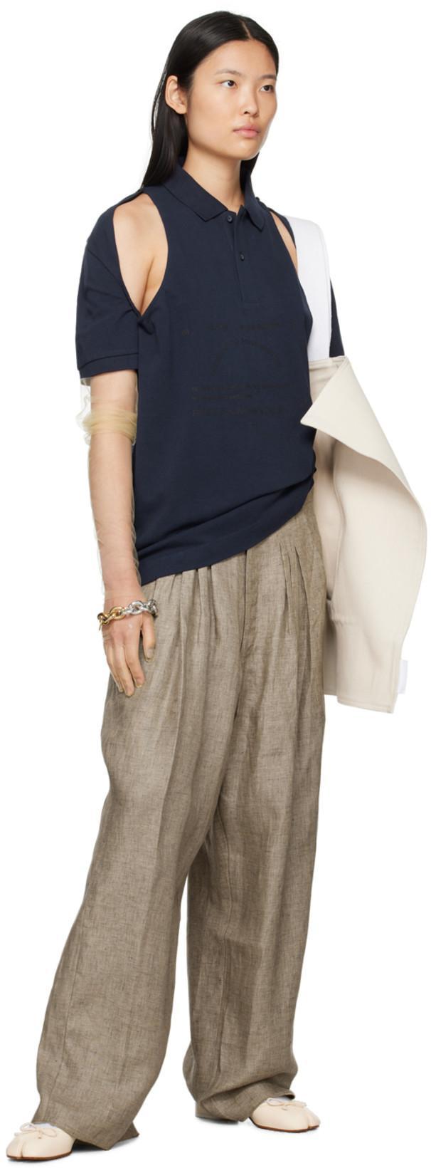 MAISON MARGIELA White Leather Tabi Pumps