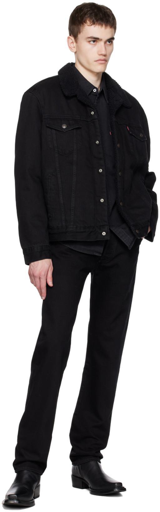 LEVI'S Levis Barstow Western Long Sleeved Shirt Black