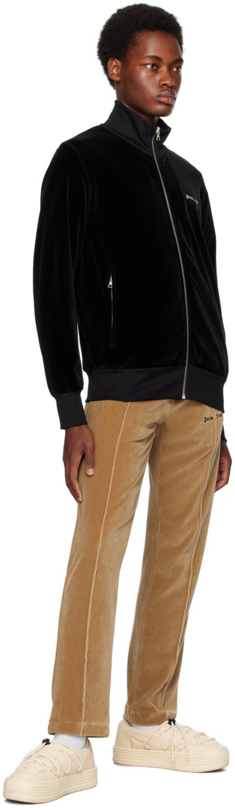 PALM ANGELS Black Cotton T-shirt