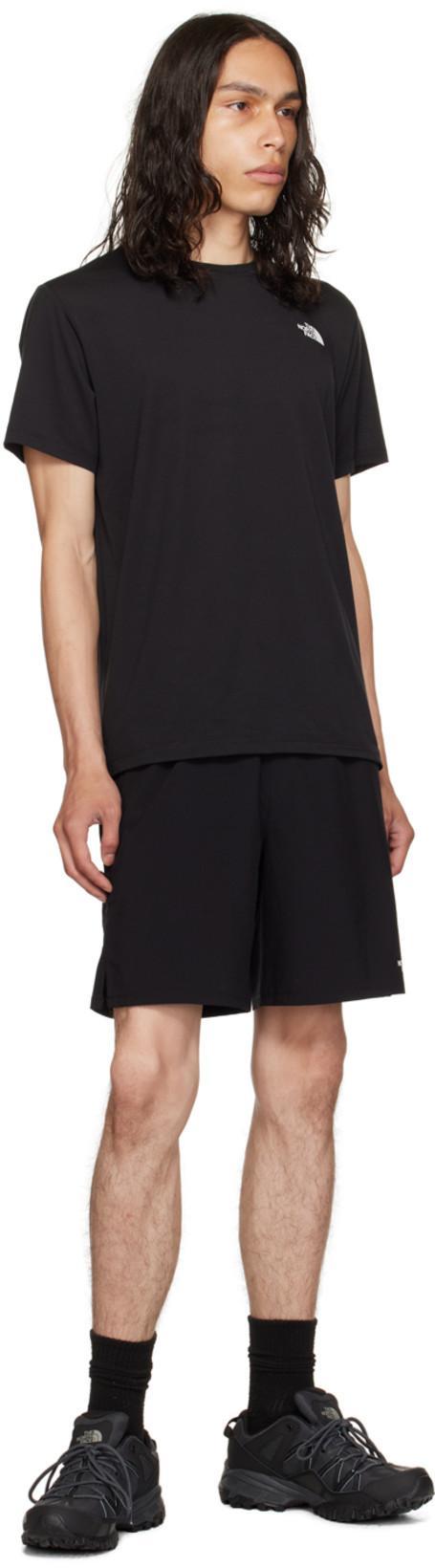 THE NORTH FACE Cotton T-shirt In Black