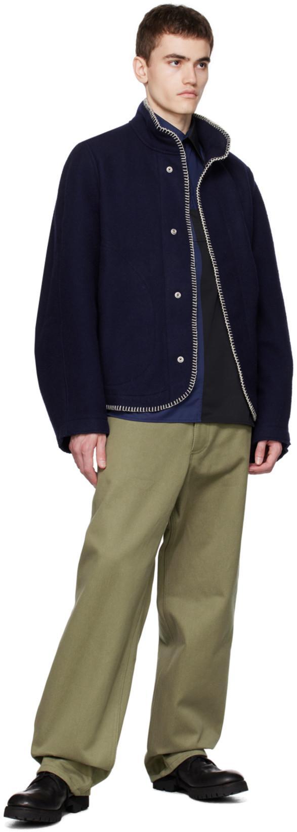 3MAN Black & Navy Team Shirt In Black Navy