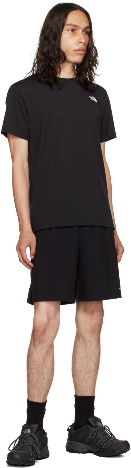 THE NORTH FACE Cotton T-shirt In Black
