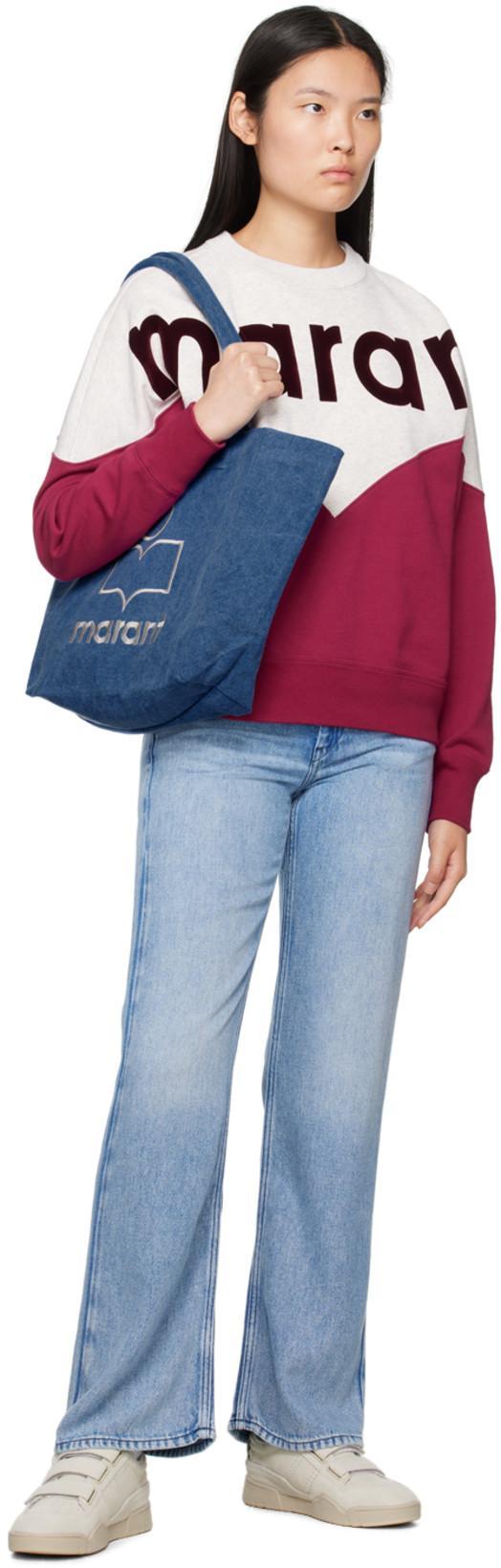 ISABEL MARANT Logo-patch Low-top Sneakers In White