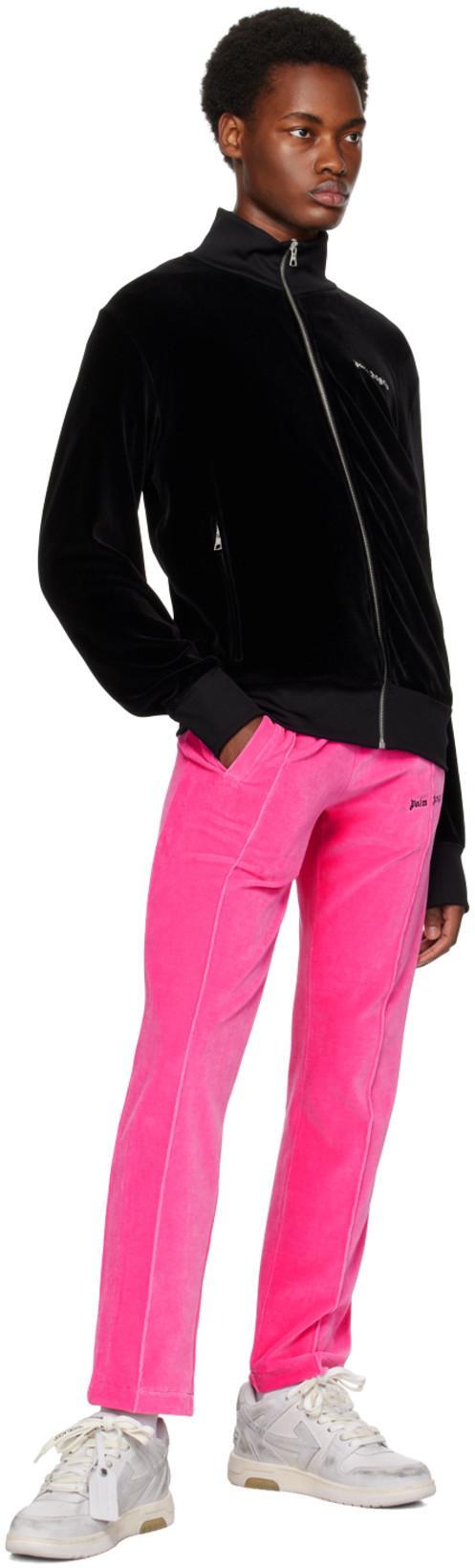 PALM ANGELS Jacket With Embroidery In Black