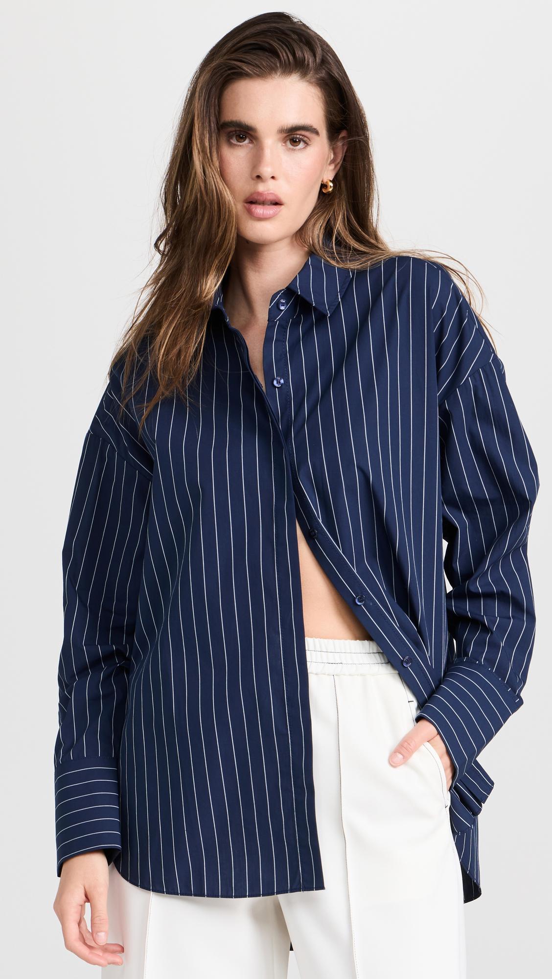 L'AGENCE Womens Ribbed Cotton Stretch Bodysuit In White